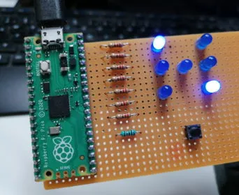 Raspberry PI Pico - LED Würfel