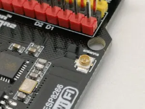 Anschluss für eine externe WiFi Antenne