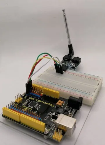 FM Stereo Modul TEA5767 am Keyestudio UNO