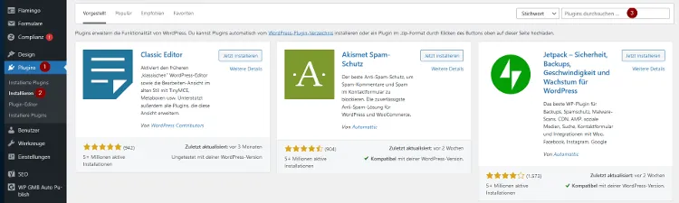 WordPress - Pluginrepository