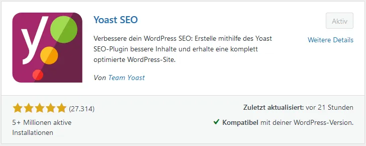 YOAST SEO Plugin