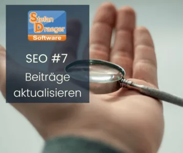 SEO 2021 #7 - Beiträge aktualisieren