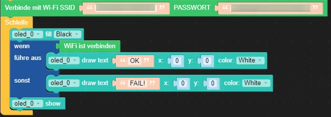 prüfen des WiFi Status
