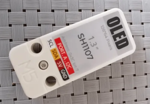 Rückseite der OLED UNIT SH1107