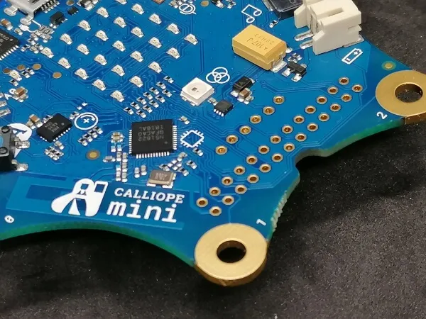 Pinleiste zum auflöten am Calliope Mini v1.3