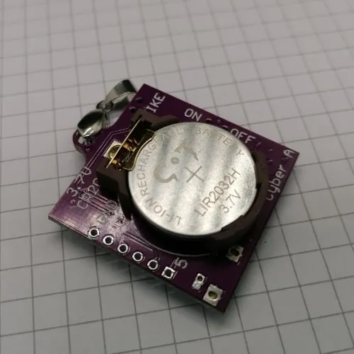 ATmega32u4 Board mit 70mAh Akku