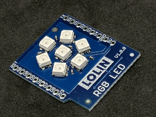 Lolin RGB LED Shield v1.0.0