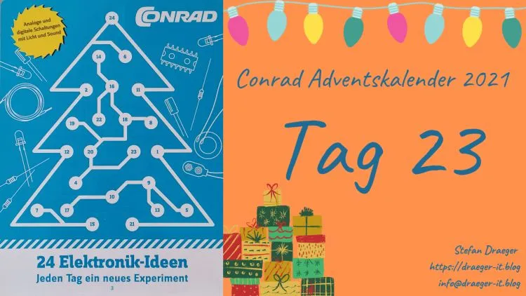 Conrad Adventskalender 2021 - Tag 23
