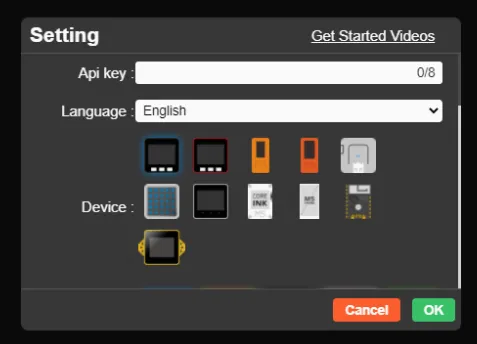 M5Flow Browser Version