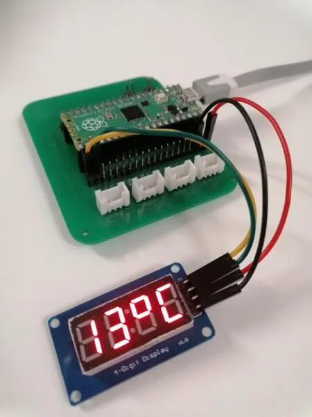 CPU Temperatur auf der 4fach Segmentanzeige