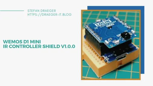 Wemos D1 mini Shield - IR Remote Controll