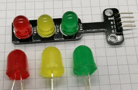 10 mm LEDs & Ampel-Modul