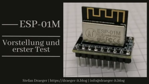 Mikrocontroller - ESP-01M (ESP8285)