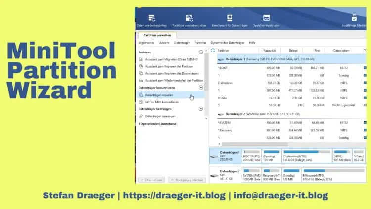 MiniTool Partition Wizard