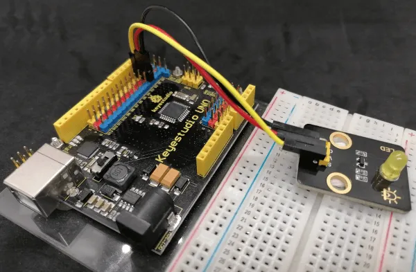 Keyestudio UNO R3 mit 5 mm LED Modul