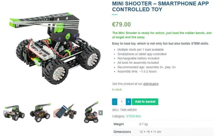 Mini Shooter im offiziellen Shop von Totem