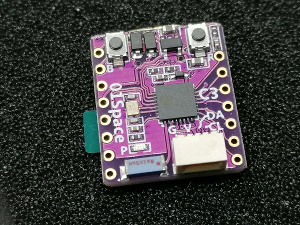 ESP32 C3 - Rückseite