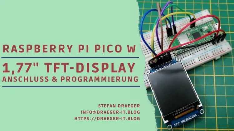Raspberry Pi Pico W mit 1,77