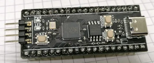 Vorderseite des Mikrocontrollers