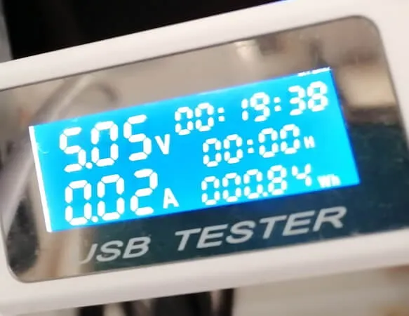 Leistungsaufnahme M5Stack ATOM Matrix