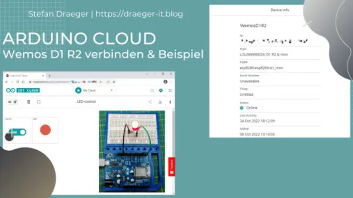 Wemos D1 R2 mit der Arduino Cloud verbinden