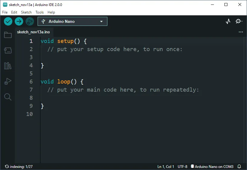 Arduino IDE 2.0.0