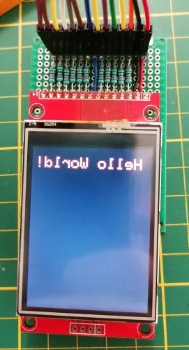 Fehler - gespiegelte Ausgabe auf ILI9341 mit LCDWIKI