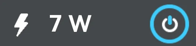 Shelly-App, Relais aktiviert, Schalter aktiviert