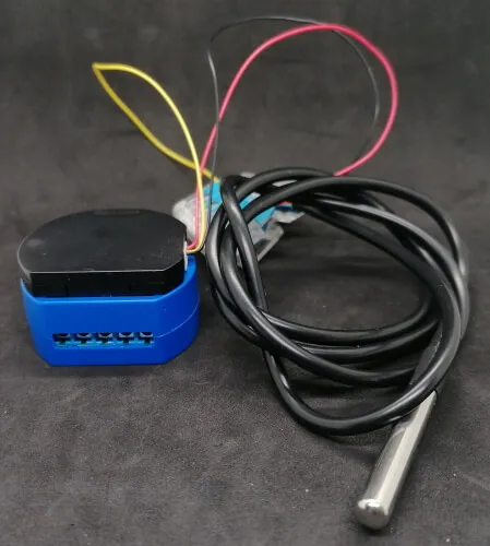 Shelly 1 mit Temperatur Addon