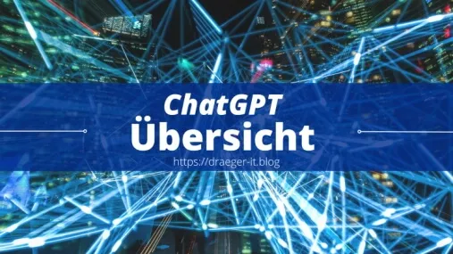 ChatGPT #3: Übersicht zum Webfrontend
