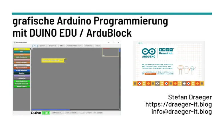 Arduino Programmierung mit DUINO EDU