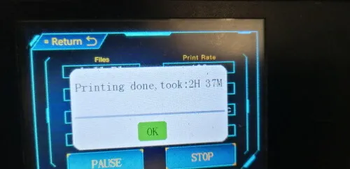 Druckdauer des Hutschienenadapters