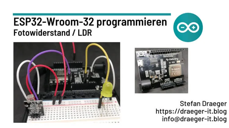 ESP32 - Fotowiderstand & LED