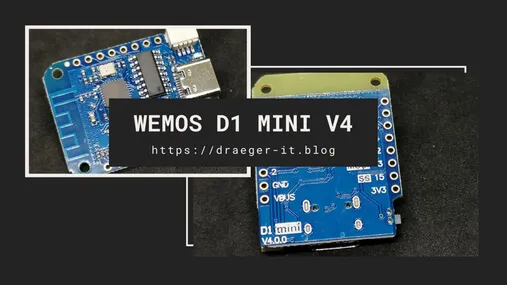 Vorstellung - Wemos D1 Mini V4