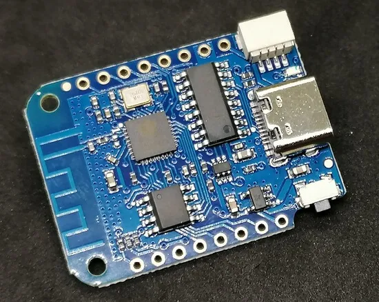 Wemos D1 Mini V4 - Vorderseite