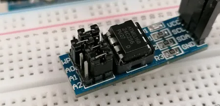 256K EEPROM Jumper A0 aktiv