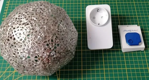 Shelly Blu Button, Alexa Smart Plug & Lampe