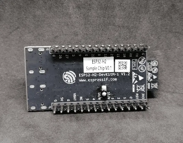 Mikrocontroller - ESP32-H2-DevKitM-1 (Rückseite)