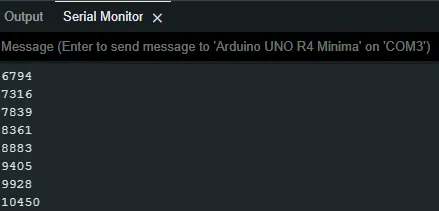 Einlegen einer Pause im Programm mit der Funktion delay