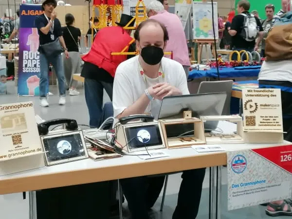 Grannophon für Videotelefonie