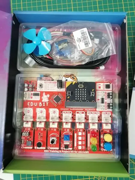 Platine EDU:BIT & Kabel