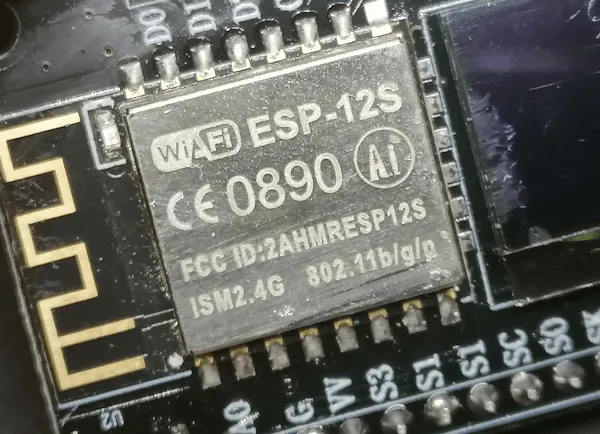 MCU ESP12-S (ESP8266) auf dem Ideaspark