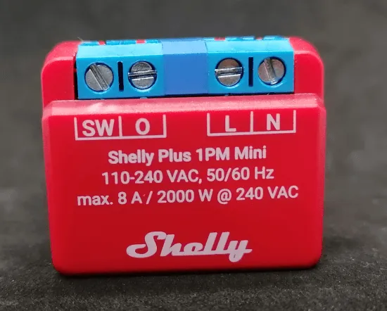 Shelly Plus 1PM Mini