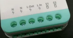 Sonoff MINIR4M 6fach Schraubleiste