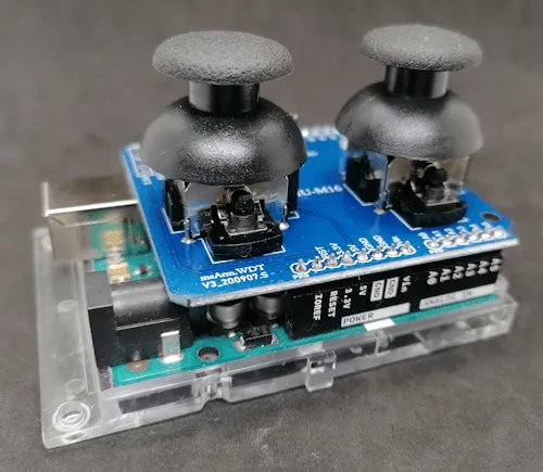Arduino UNO R3 mit Joystick Shield