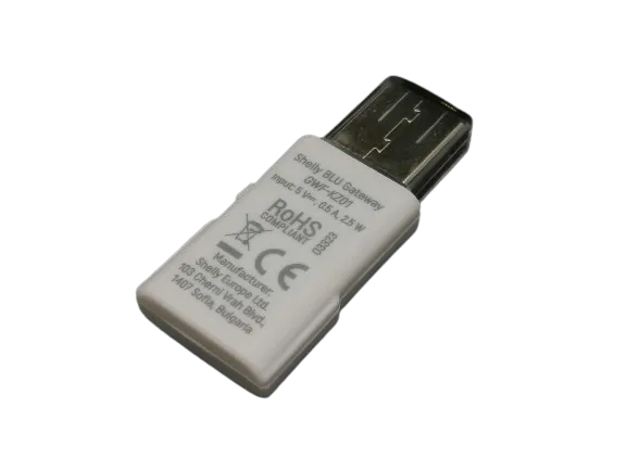 Shelly BLU Gateway - Rückseite