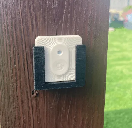 Shelly BLU H&T mit Halterung am Pfosten