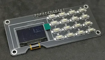 Modul - OLED Display mit 4x4 Tastenfeld