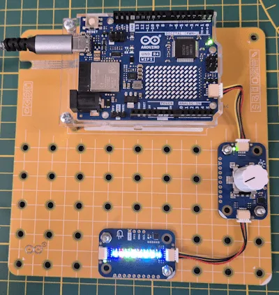 Arduino Plug and Make Kit - Schaltung mit 3fach LED Modul & Knob