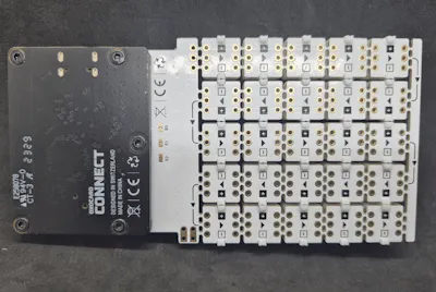 Rückseite - Pixelmatrix Combo mit Oxocard Connect